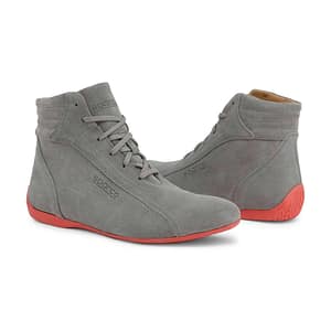 Sparco Monza-Lesmo Black Shoes Sneakers in Suede